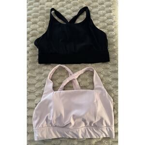 All in Motion Women’s Longline/Fabletics Sports Bra Set Of 2 Size XL